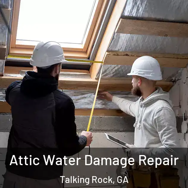  Attic Water Damage Repair Talking Rock, GA