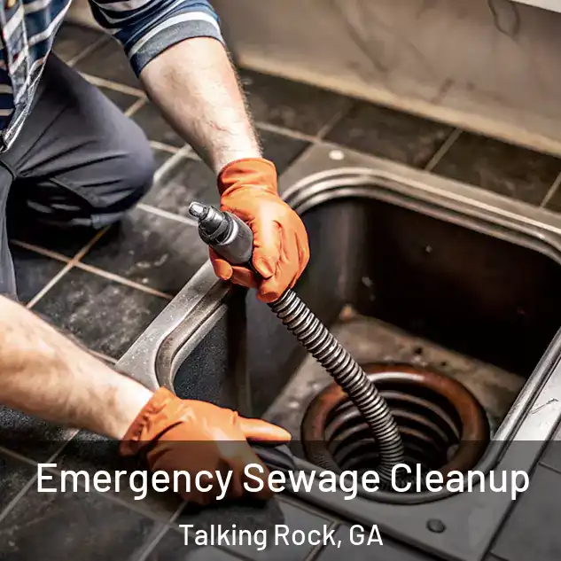  Emergency Sewage Cleanup Talking Rock, GA