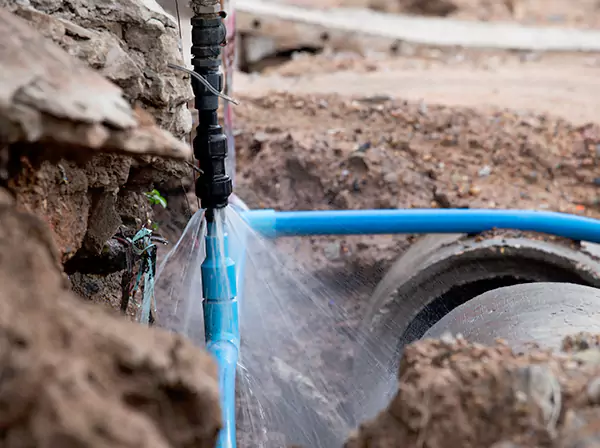 Burst Pipe Cleanup in Talking Rock