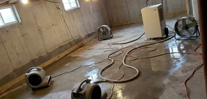 Large-Scale Water Damage Cleanup in Talking Rock