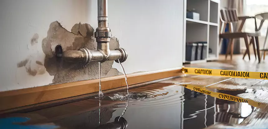 Burst Pipe Cleanup in Talking Rock