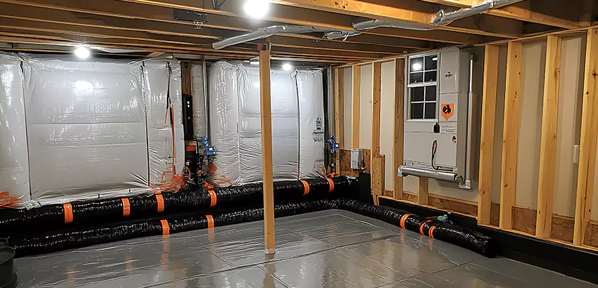 Crawl Space Humidity Control in Talking Rock