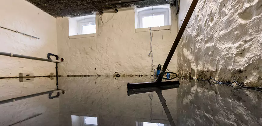 Basement Water Cleanup in Talking Rock