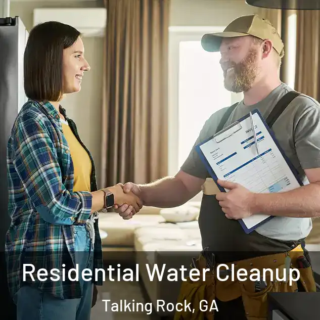  Residential Water Cleanup Talking Rock, GA